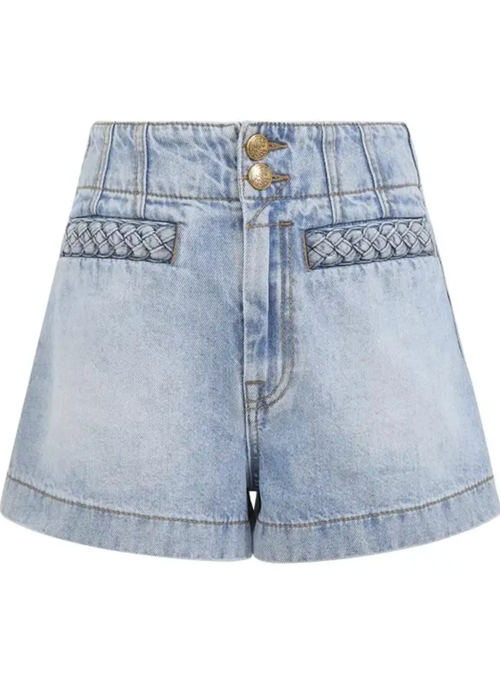 ZIMMERMANN LUCKY DENIM SHORT
