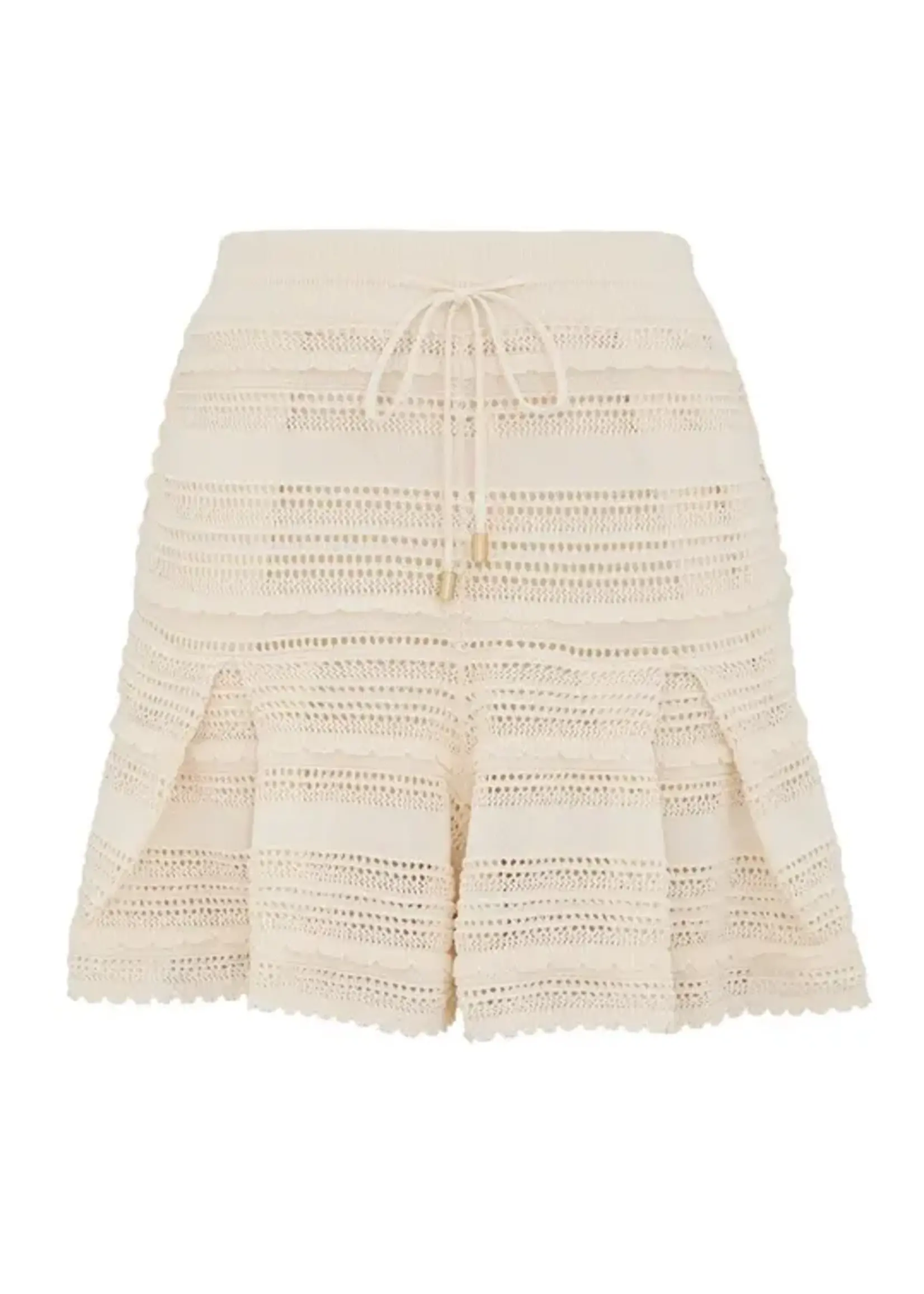 ZIMMERMANN LUCKY LACE KNIT SHORT