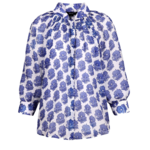 SMYTHE GATHERED BLOUSE