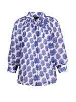 SMYTHE GATHERED BLOUSE