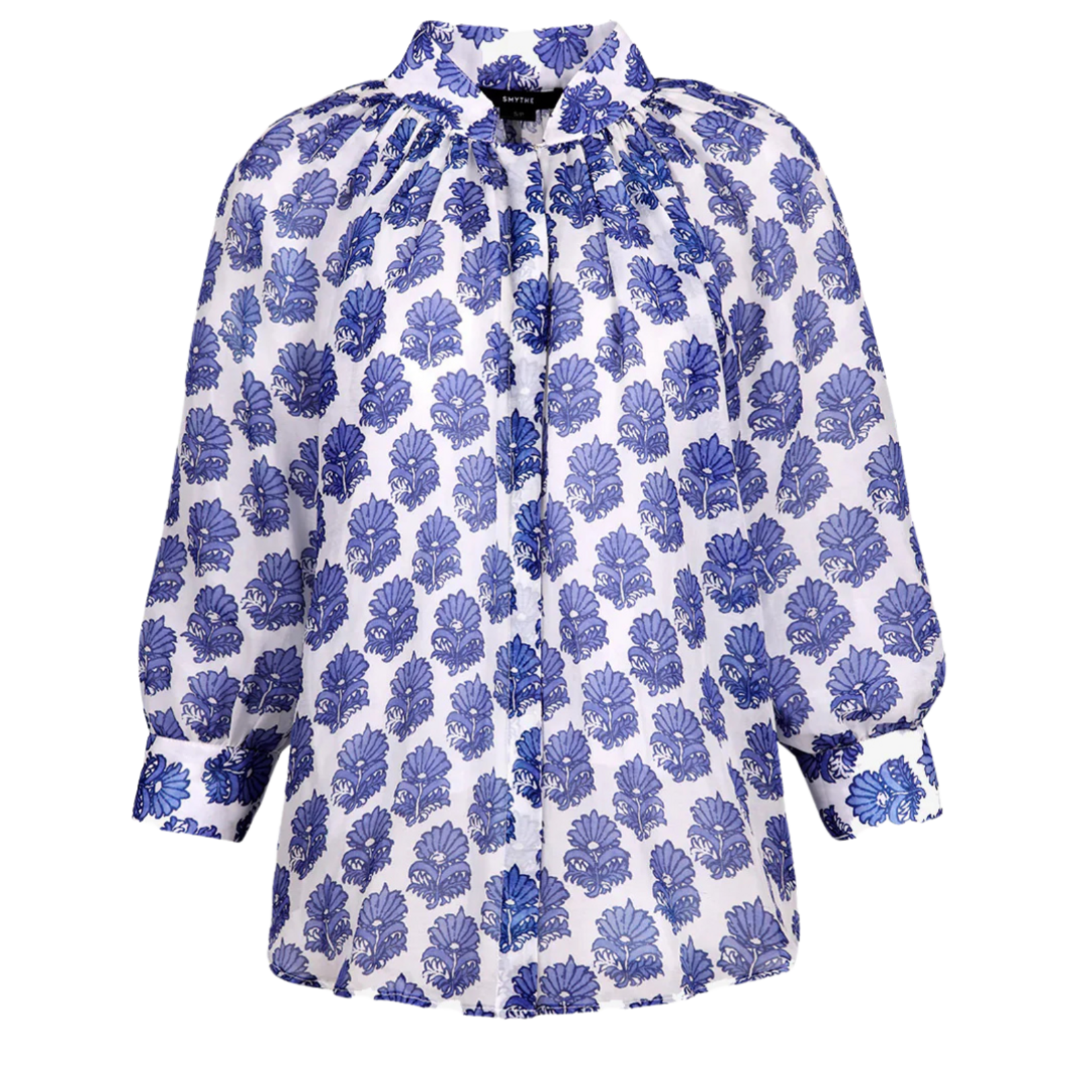 SMYTHE GATHERED BLOUSE