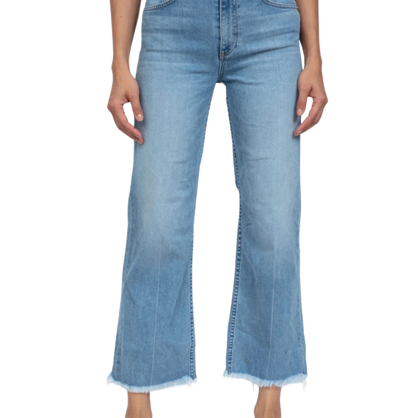 ASKKNY CROP WIDE LEG JEAN
