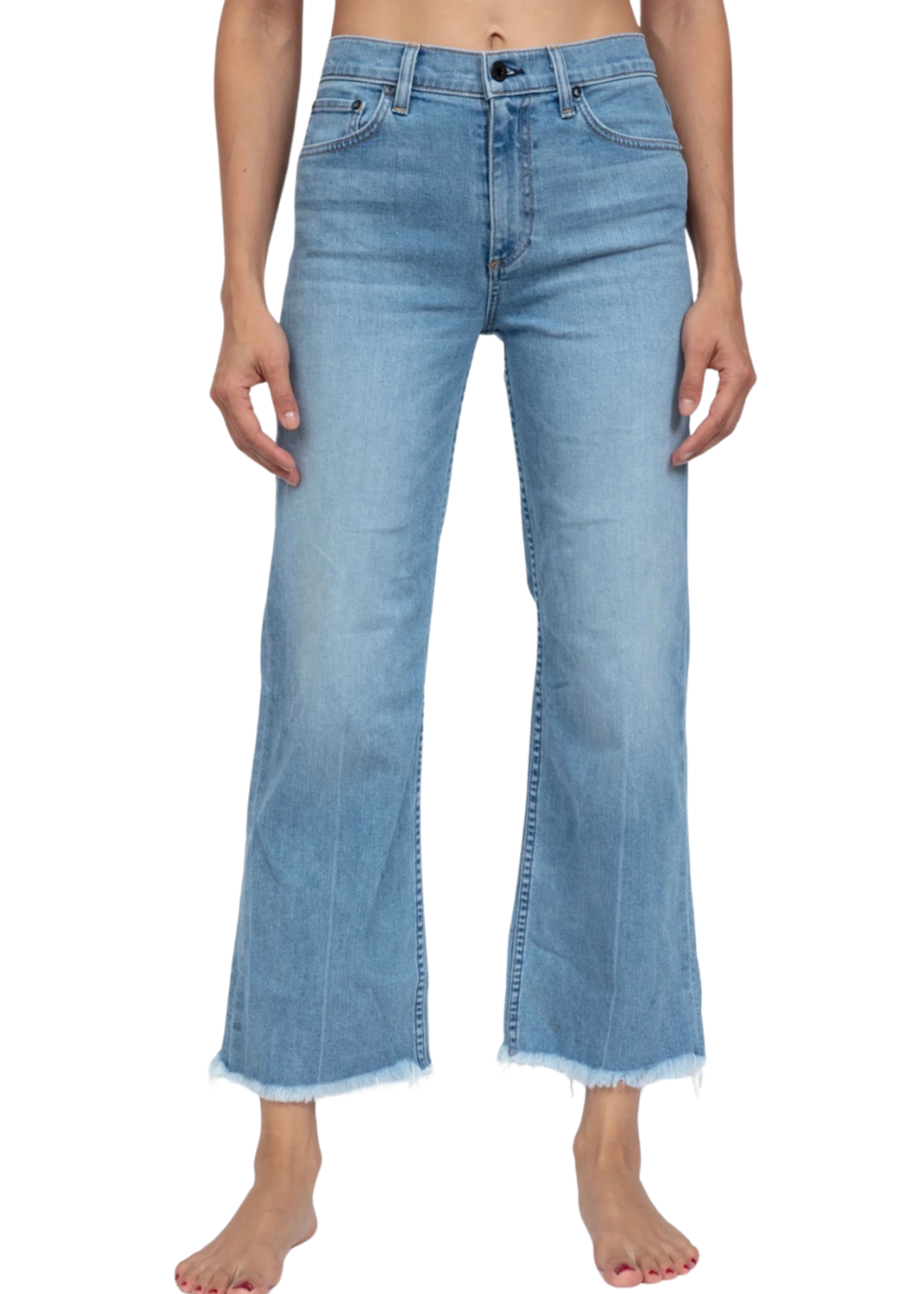 ASKKNY CROP WIDE LEG JEAN