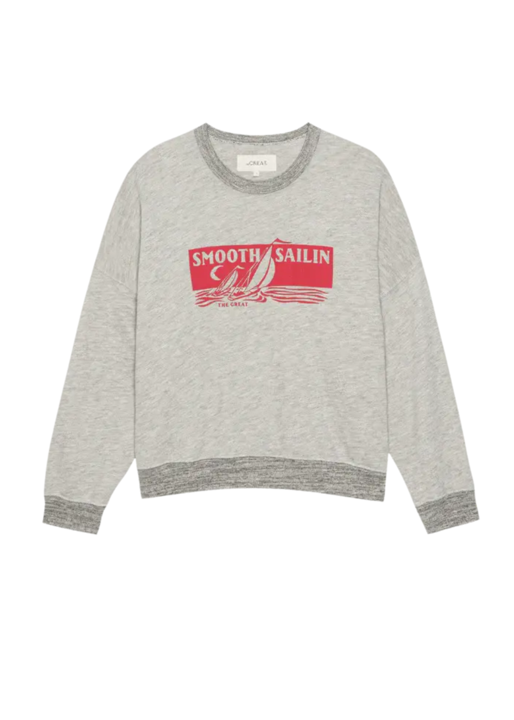 THE GREAT TEAMMATE SWEATSHIRT W SMOOTH SALIN GRAPHIC