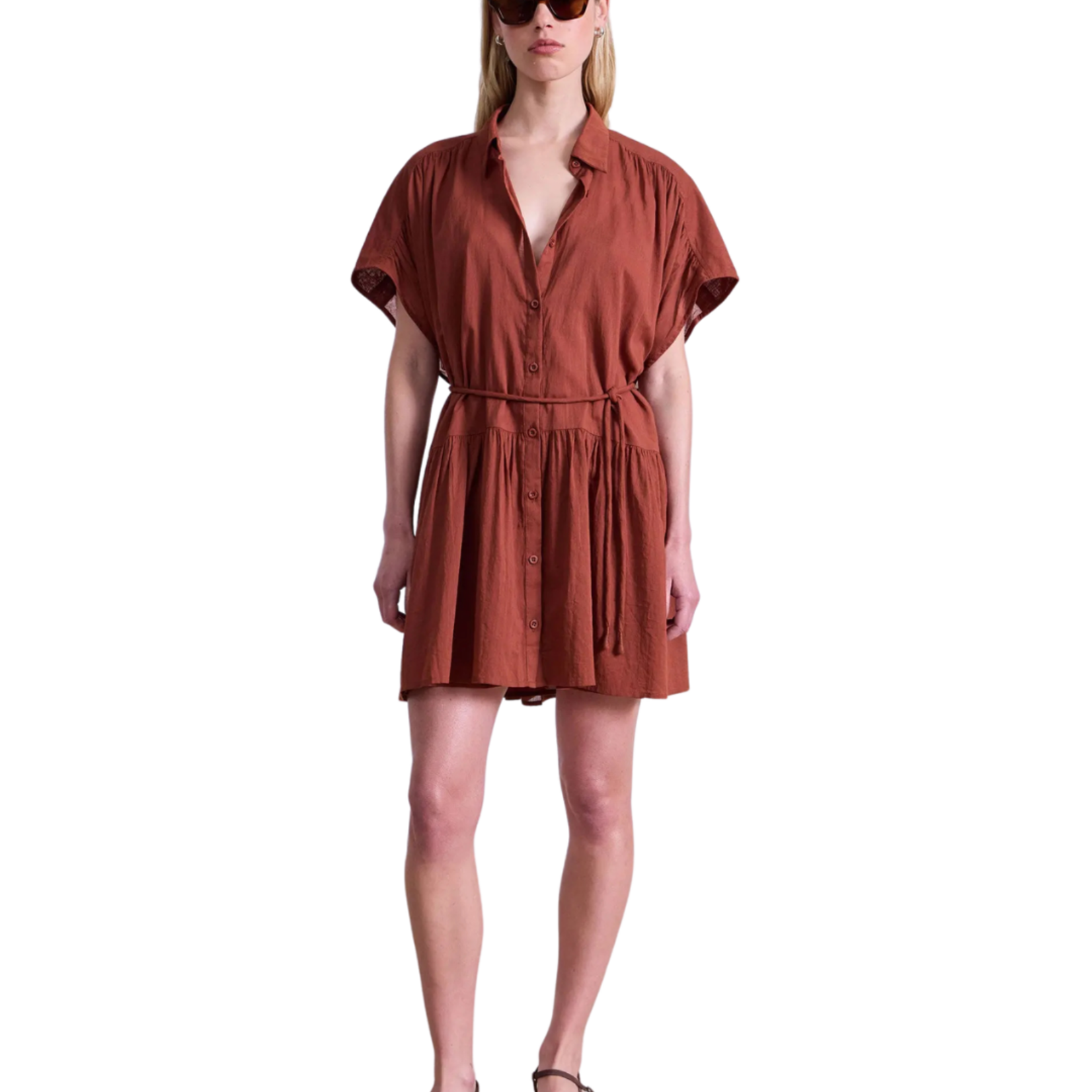 APIECE APART AGNEZCA MINI DRESS