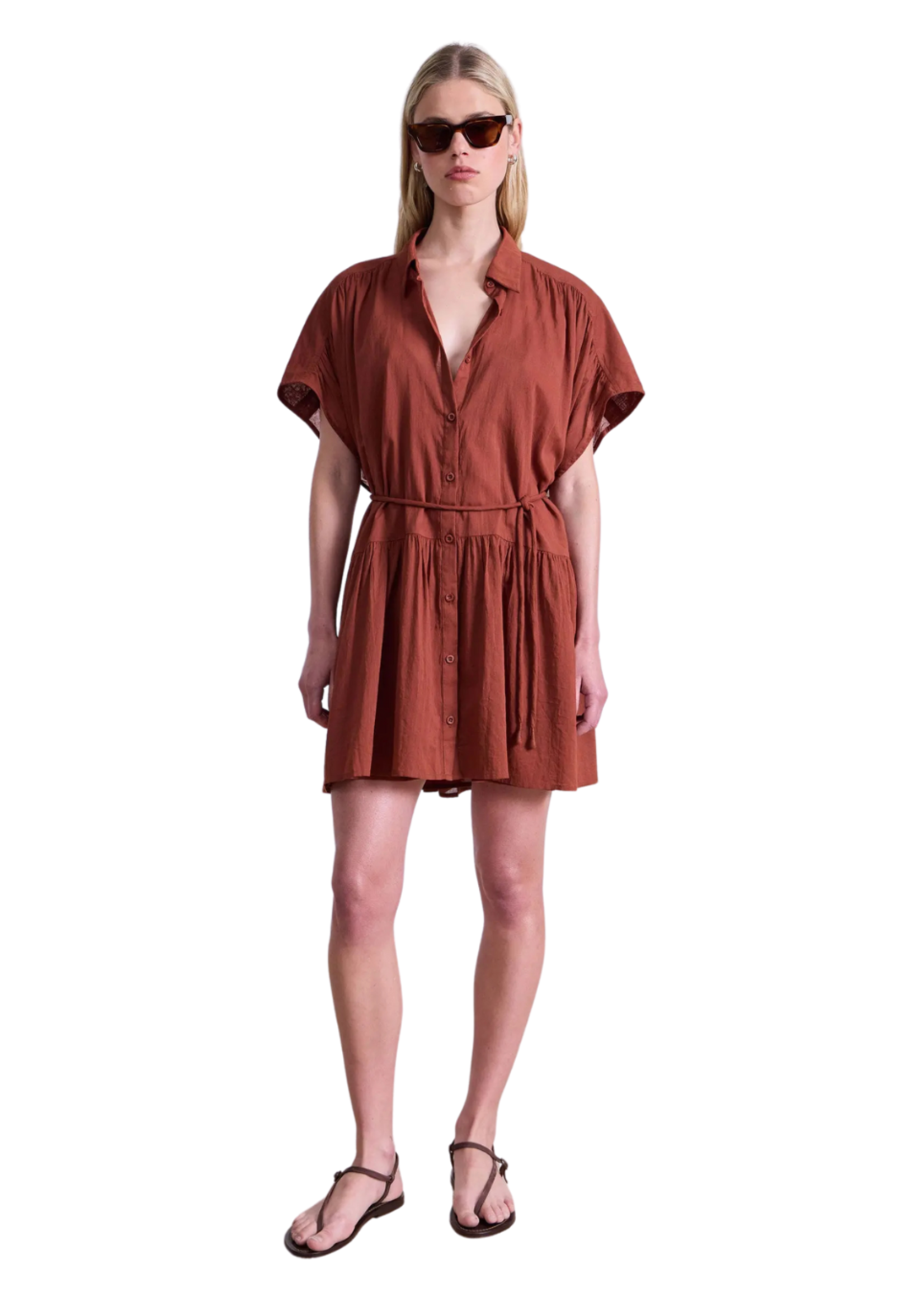 APIECE APART AGNEZCA MINI DRESS