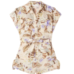 ZIMMERMANN COCO CUFFED PLAYSUIT
