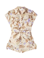 ZIMMERMANN COCO CUFFED PLAYSUIT