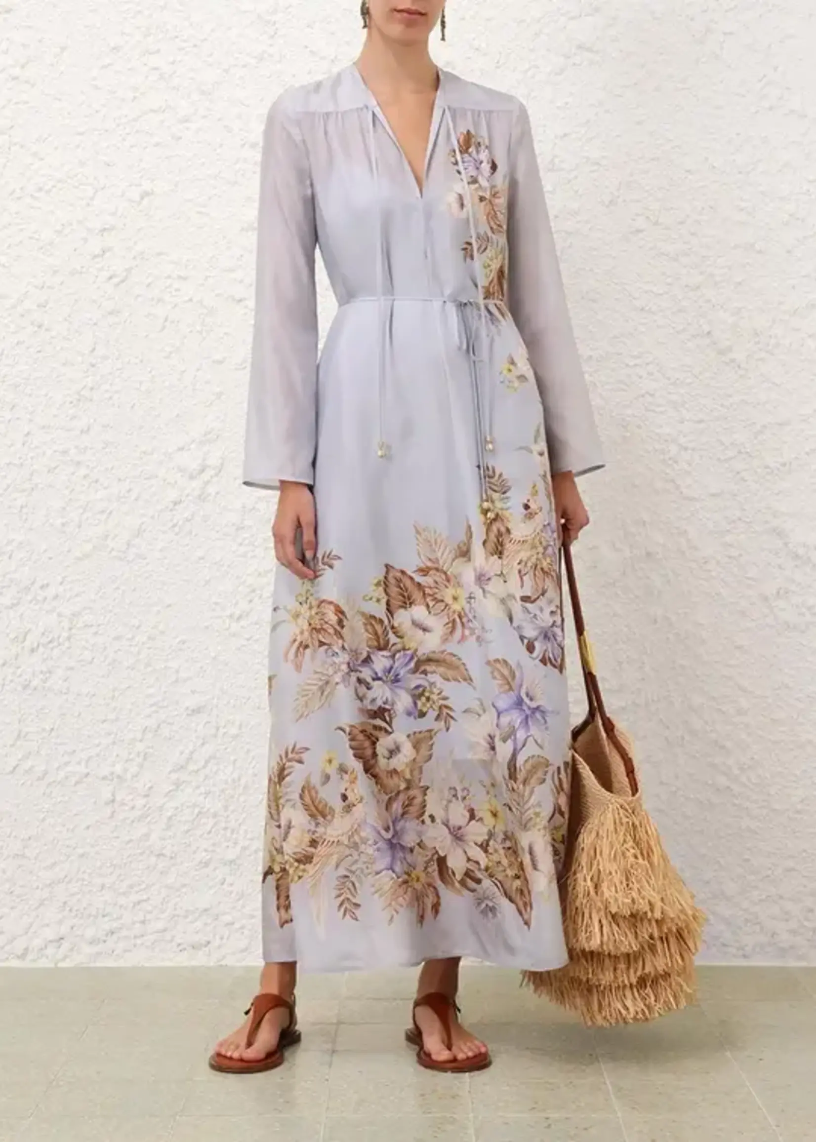 ZIMMERMANN COCO BILLOW MAXI DRESS