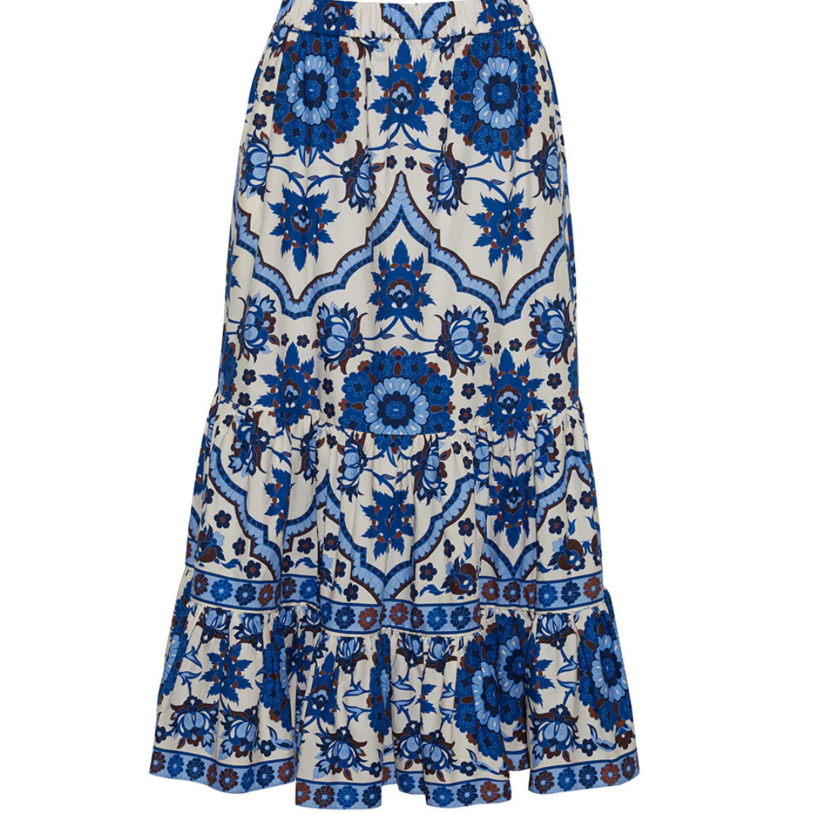 CARA CARA CHASE MIDI SKIRT