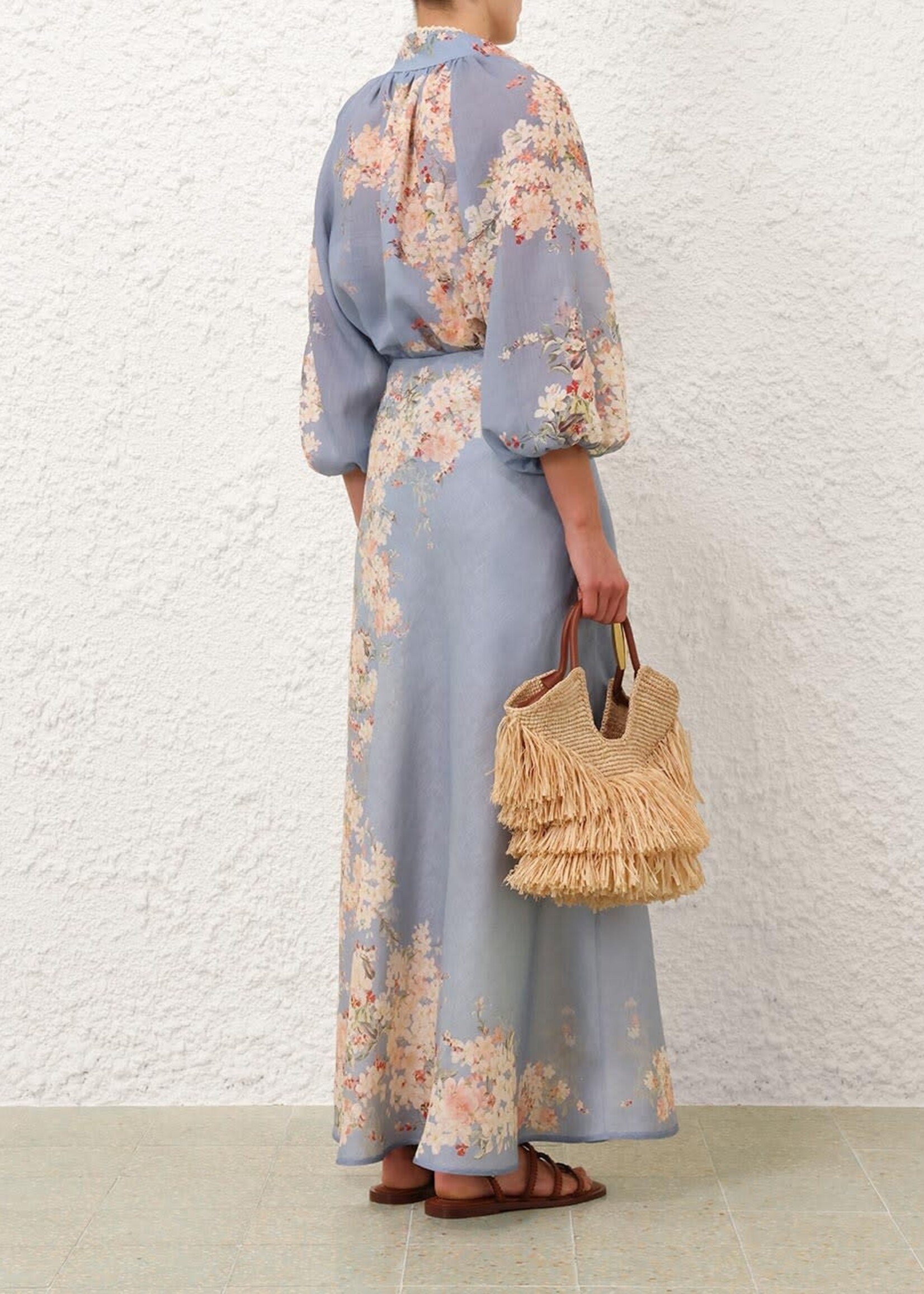 ZIMMERMANN CASCADIAN BILLOW BLOUSE