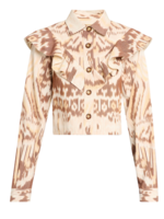 ULLA JOHNSON MATHILDE LONG SLEEVE BLOUSE