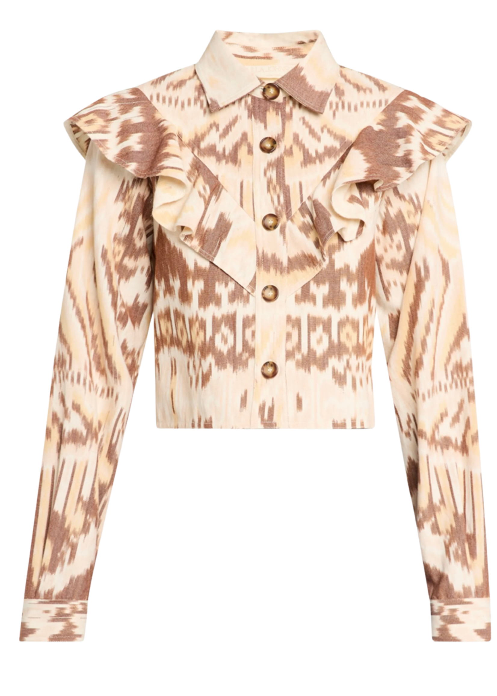 ULLA JOHNSON MATHILDE LONG SLEEVE BLOUSE