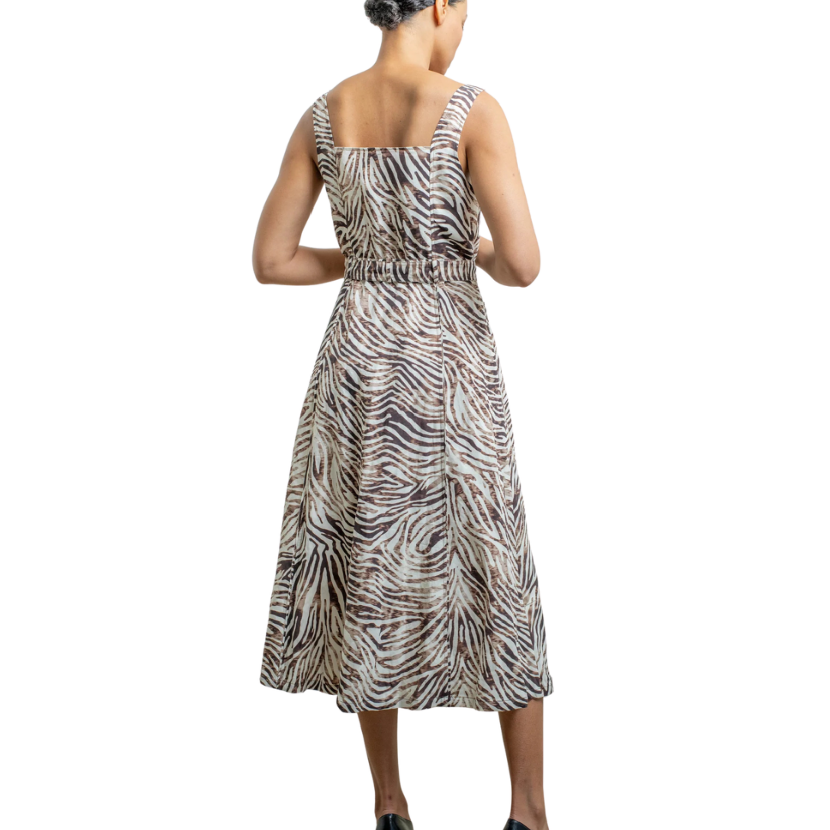 RAQUEL ALLEGRA FLO IVORY DRESS