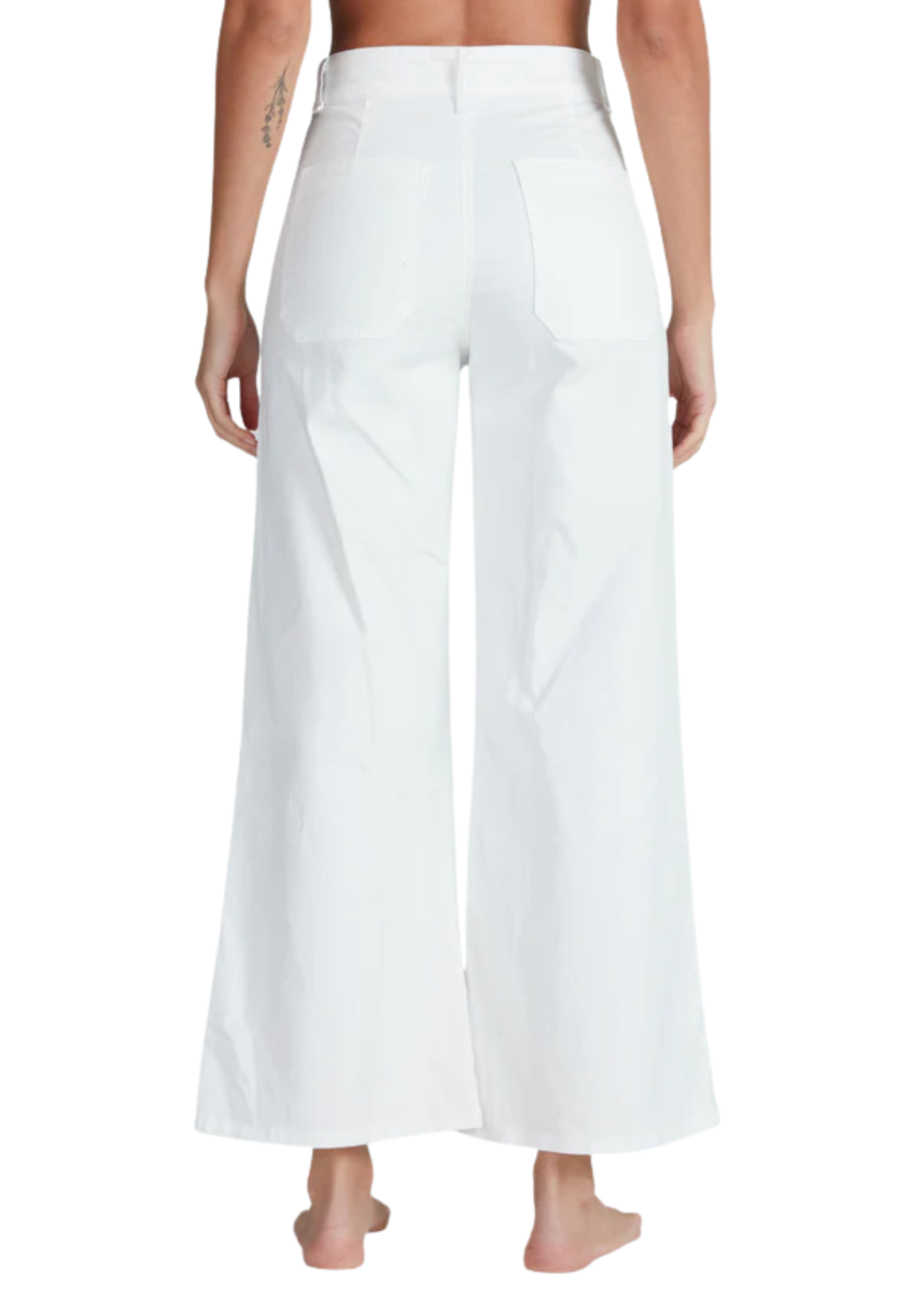 ASKKNY CROPPED SAILOR TWILL