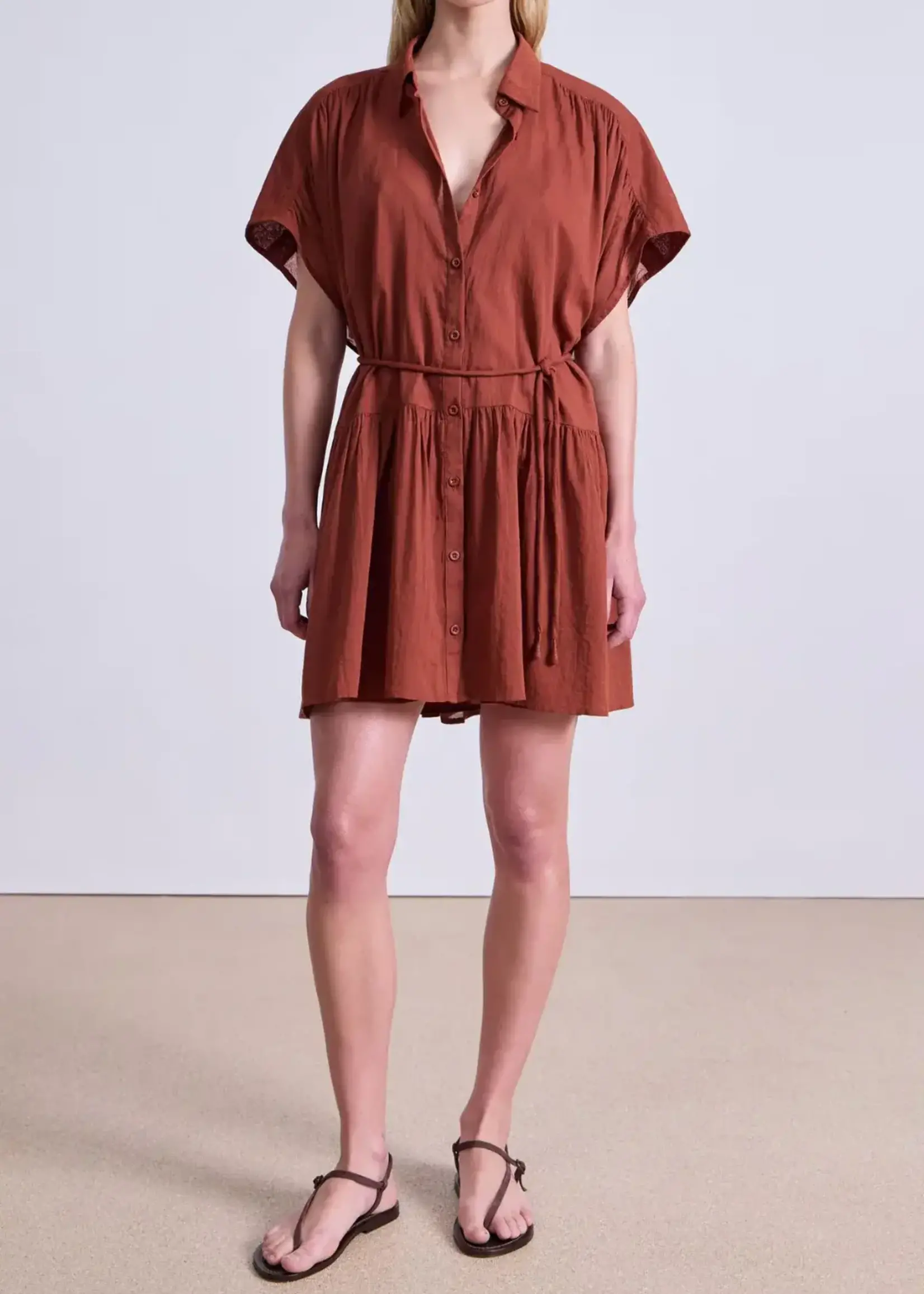 APIECE APART AGNEZCA MINI DRESS