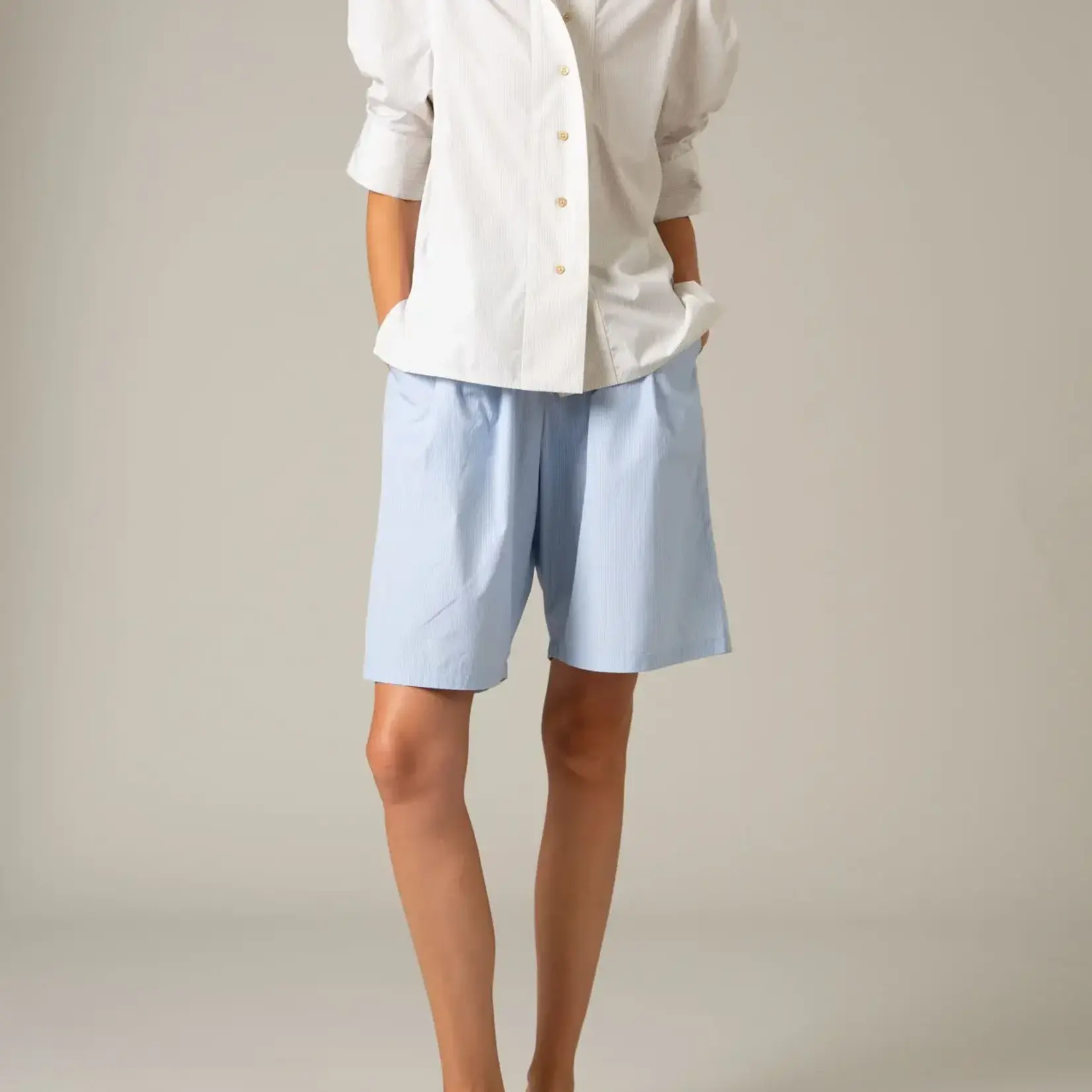 THIERRY COLSON VITA LADY POPLIN BLOUSE