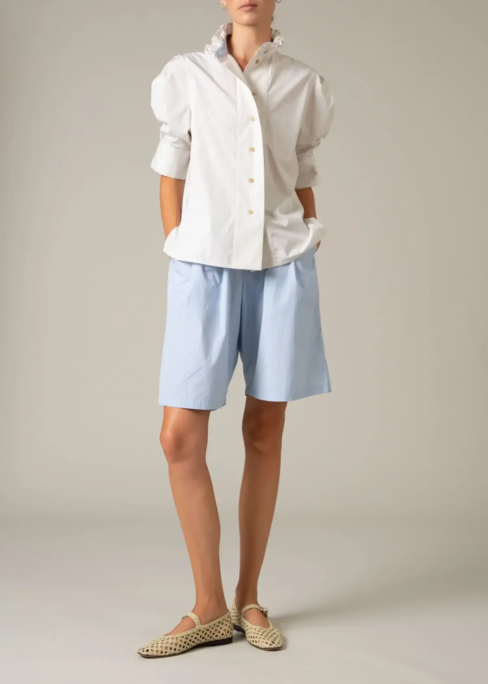 THIERRY COLSON VITA LADY POPLIN BLOUSE