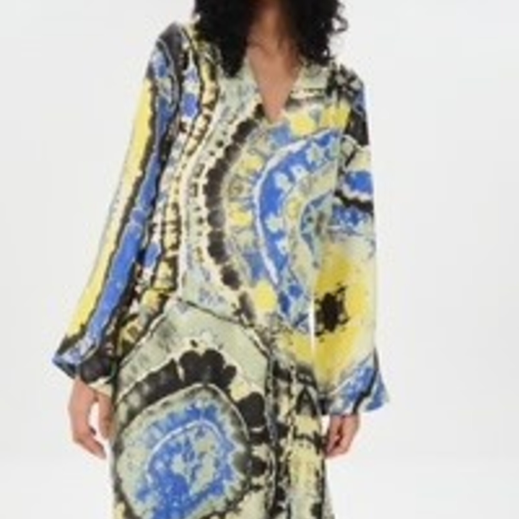 MARIA CHER RIVADAVIA ANNE LONG DRESS