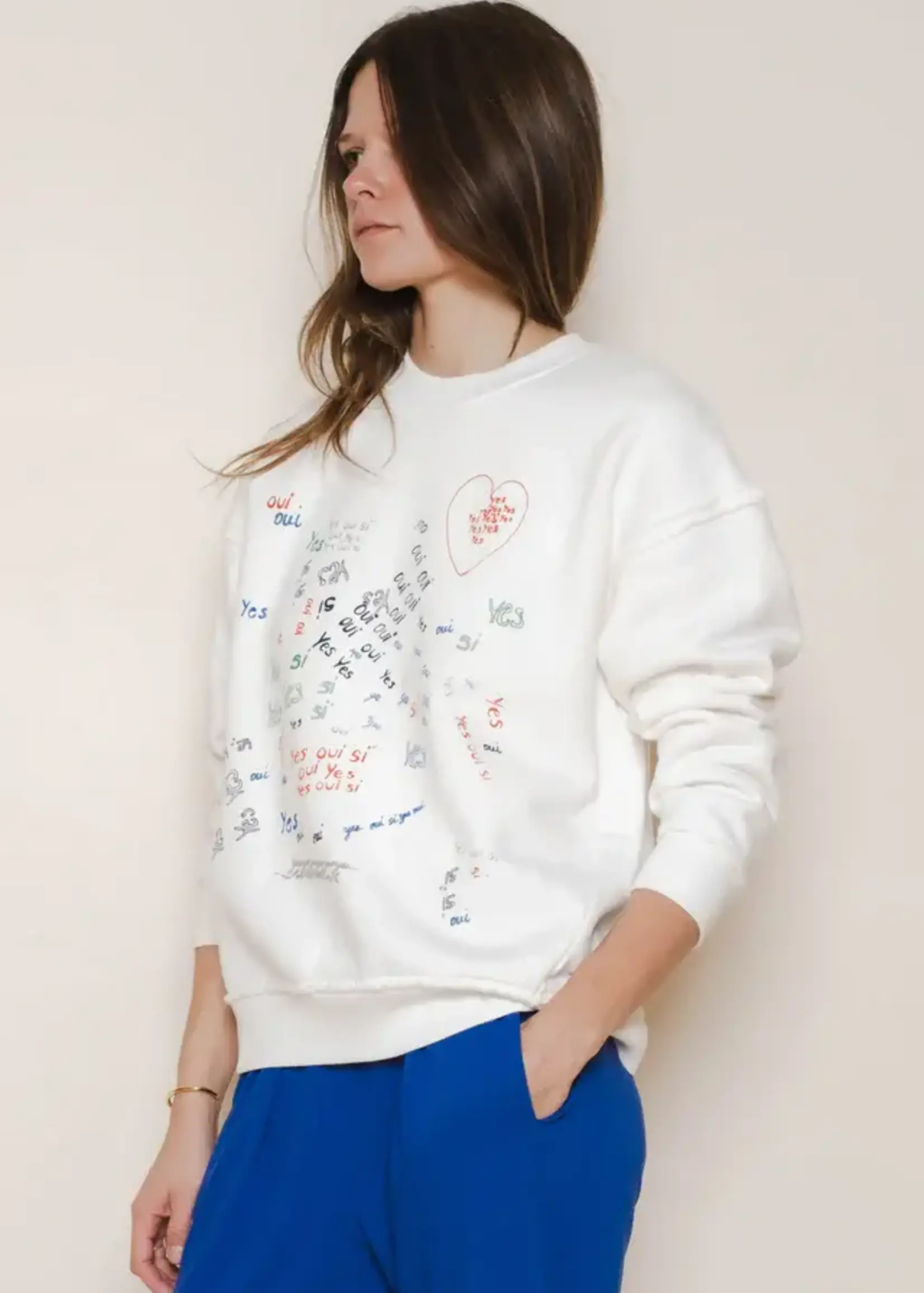 RAQUEL ALLEGRA HESPERIA SWEATSHIRT