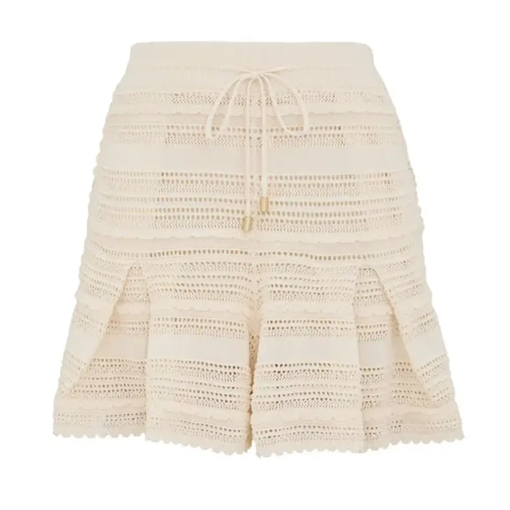 ZIMMERMANN LUCKY LACE KNIT SHORT