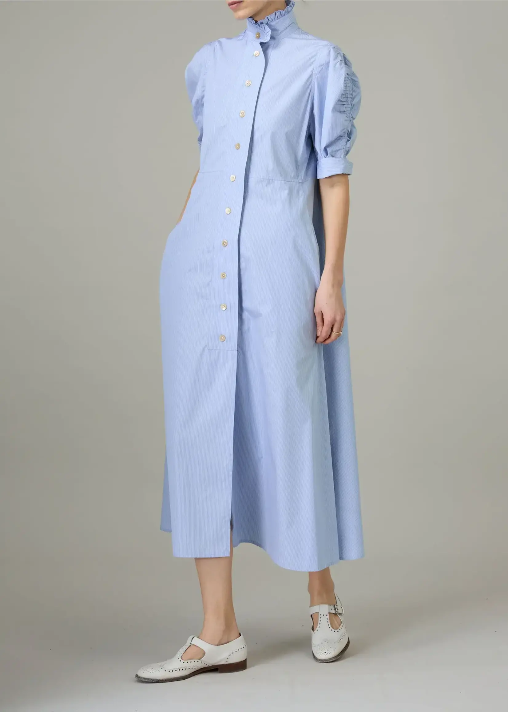 THIERRY COLSON VENETIA LADY POPLIN DRESS