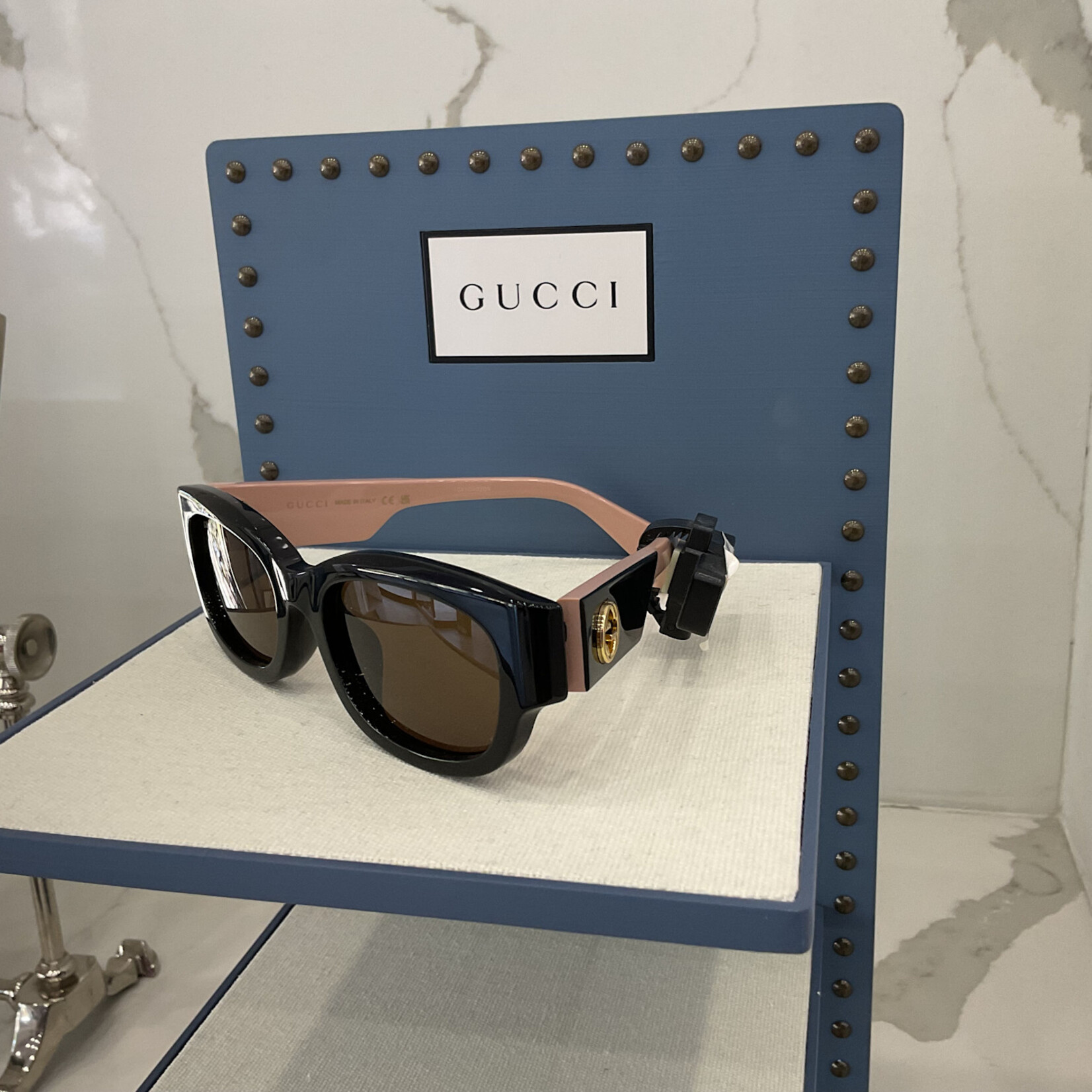GUCCI CAT EYE ACETATE SUNGLASSES