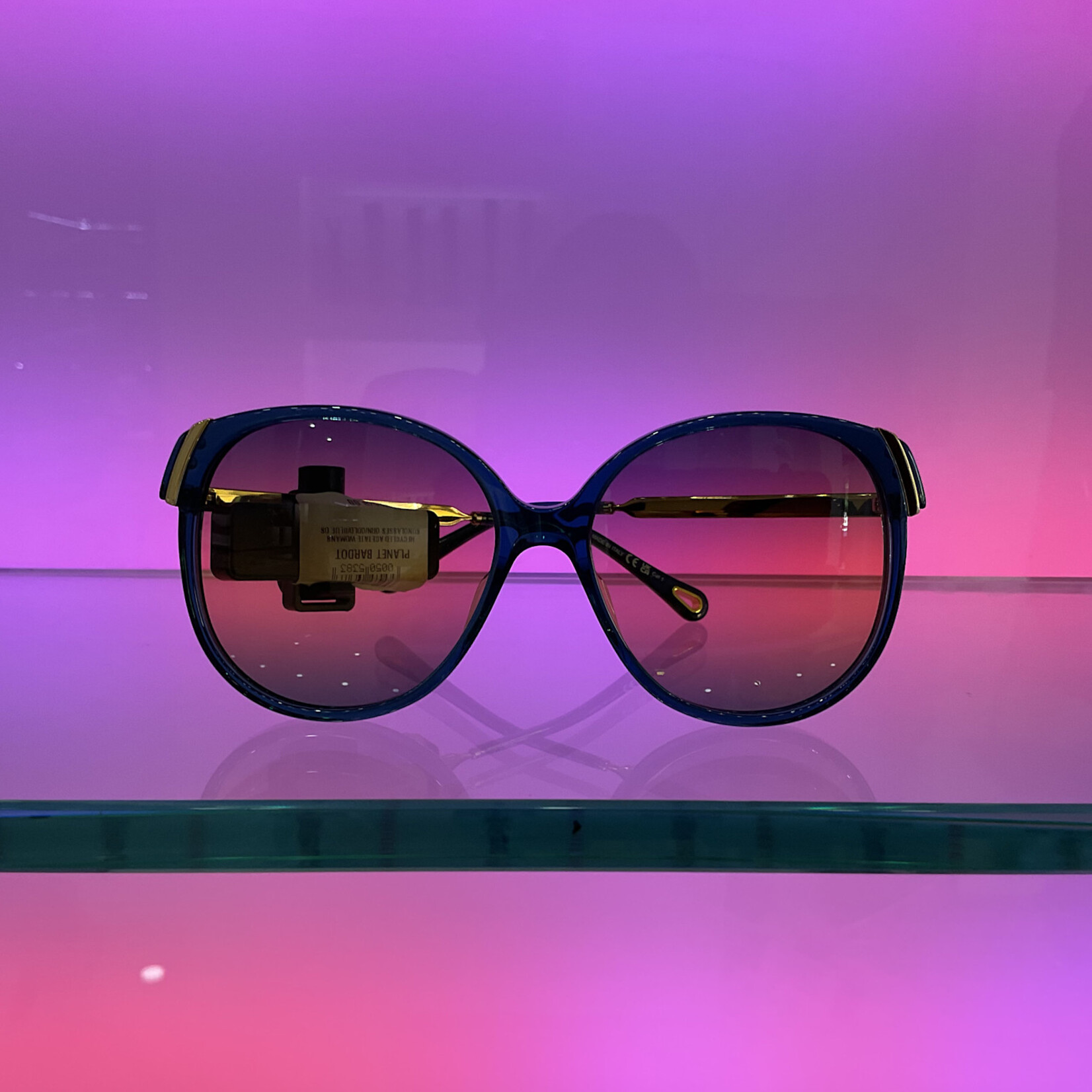 CHLOE RECYCLED ACETATE WOMANS SUNGLASSES