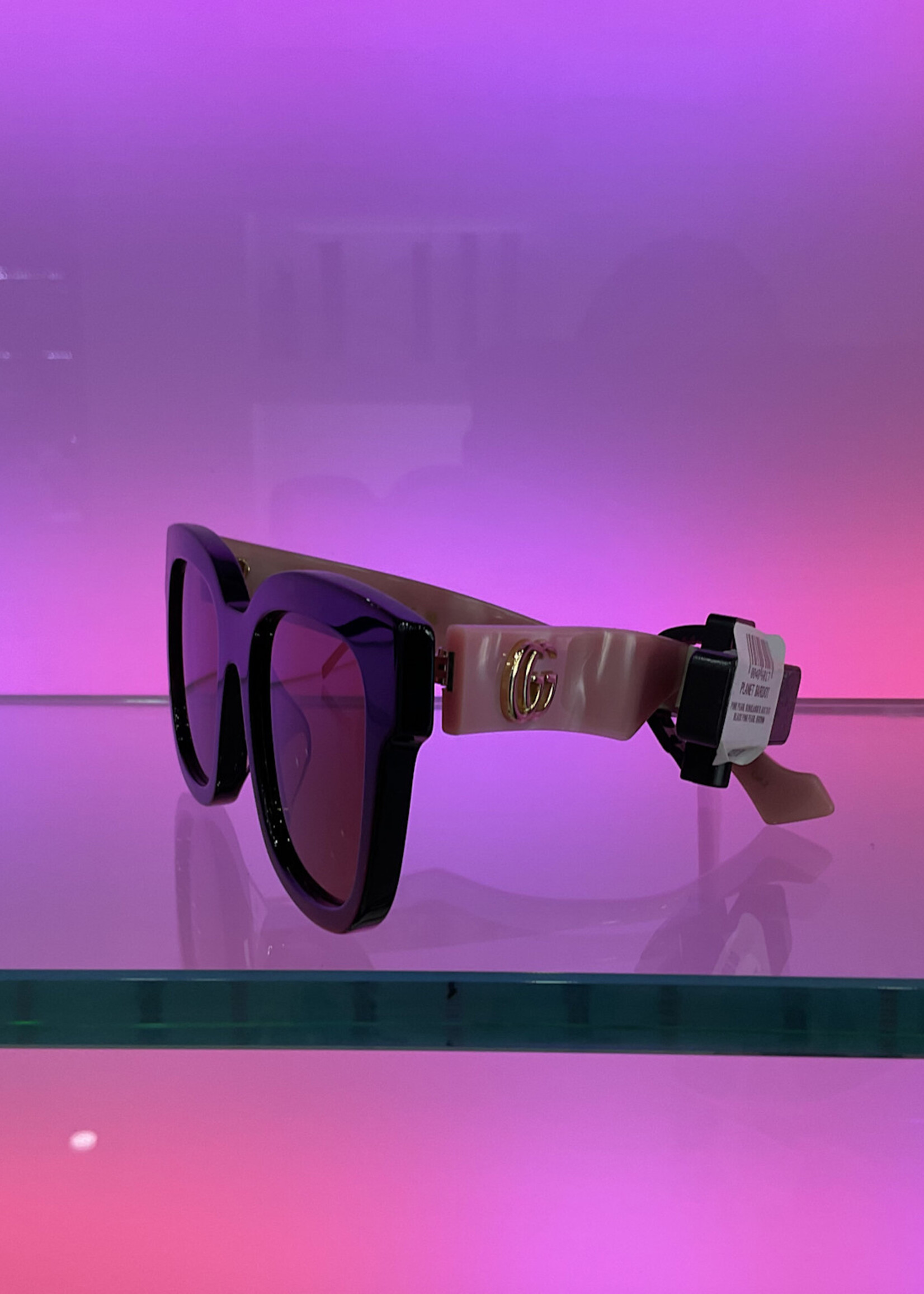 GUCCI PINK PEARL SUNGLASSES ACETATE