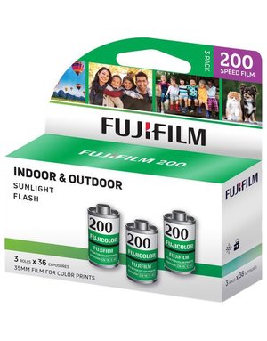 Fujifilm Fujifilm 200 36 Exposures  3-Pack (108 exposures)