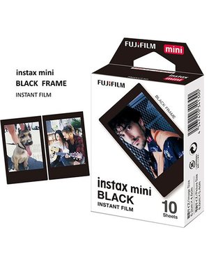 Fujifilm Fuji Instax Mini Black Frame Film 1-Pack