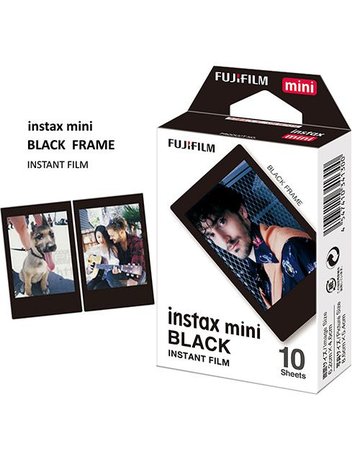 Fujifilm Fuji Instax Mini Black Frame Film 1-Pack