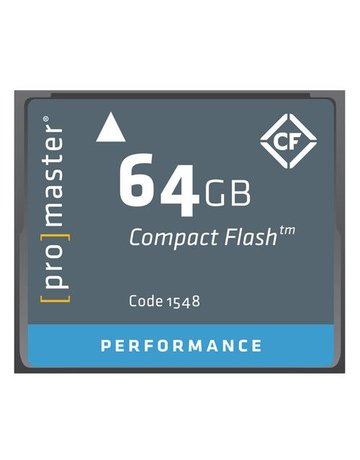 Promaster Compact Flash 64GB 500x Performance