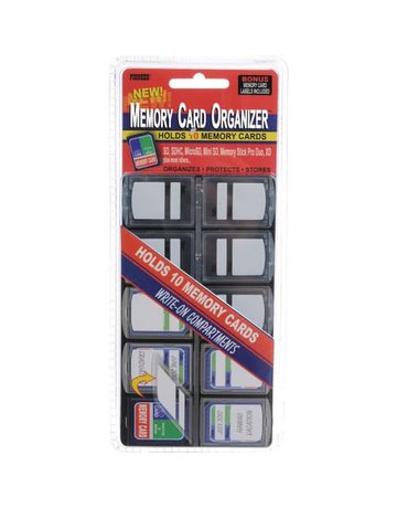 Pioneer Memory Card Organizer