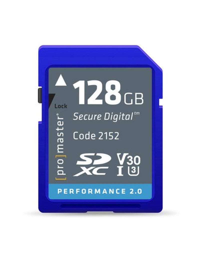 Promaster SDXC 128GB Performance 2.0