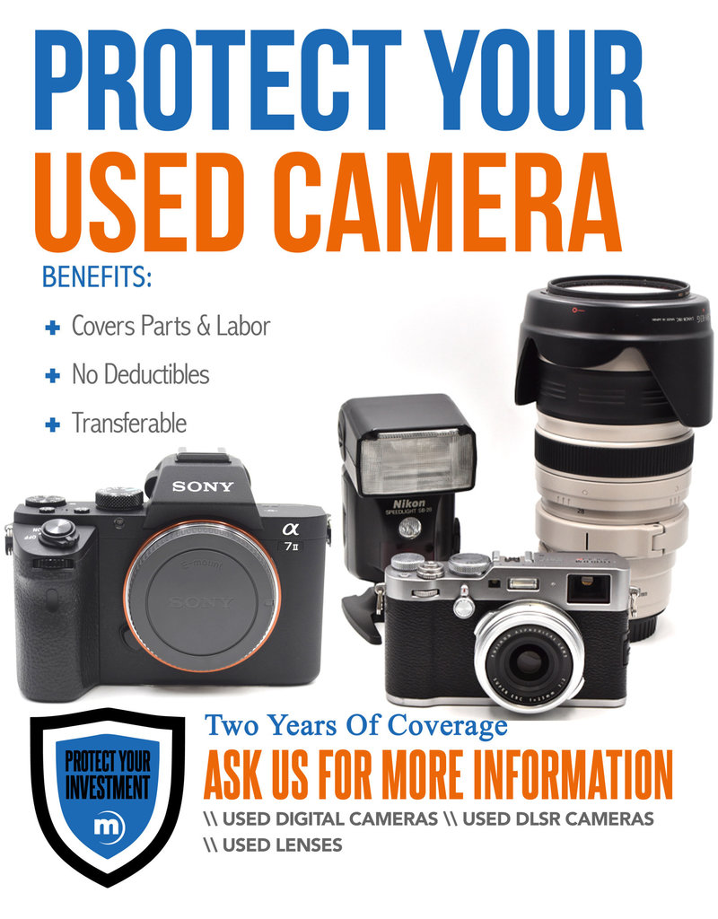 2 Year Used Photo Gear Warranty Under $1000