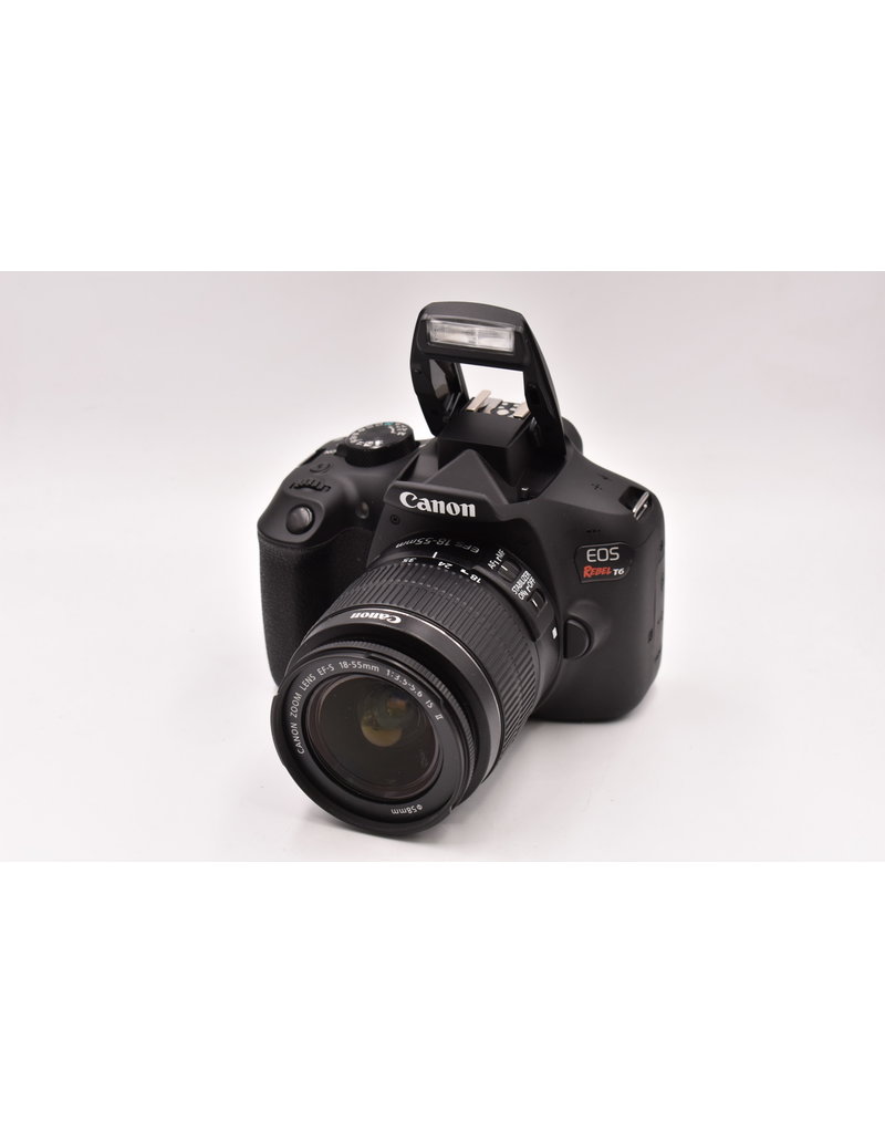Canon Pre-Owned Canon T6 With EF-S 18-55mm IS II
