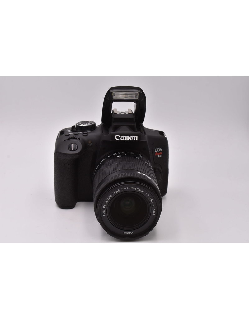 Canon Pre-Owned Canon Rebel T6i With 18-55mm STM