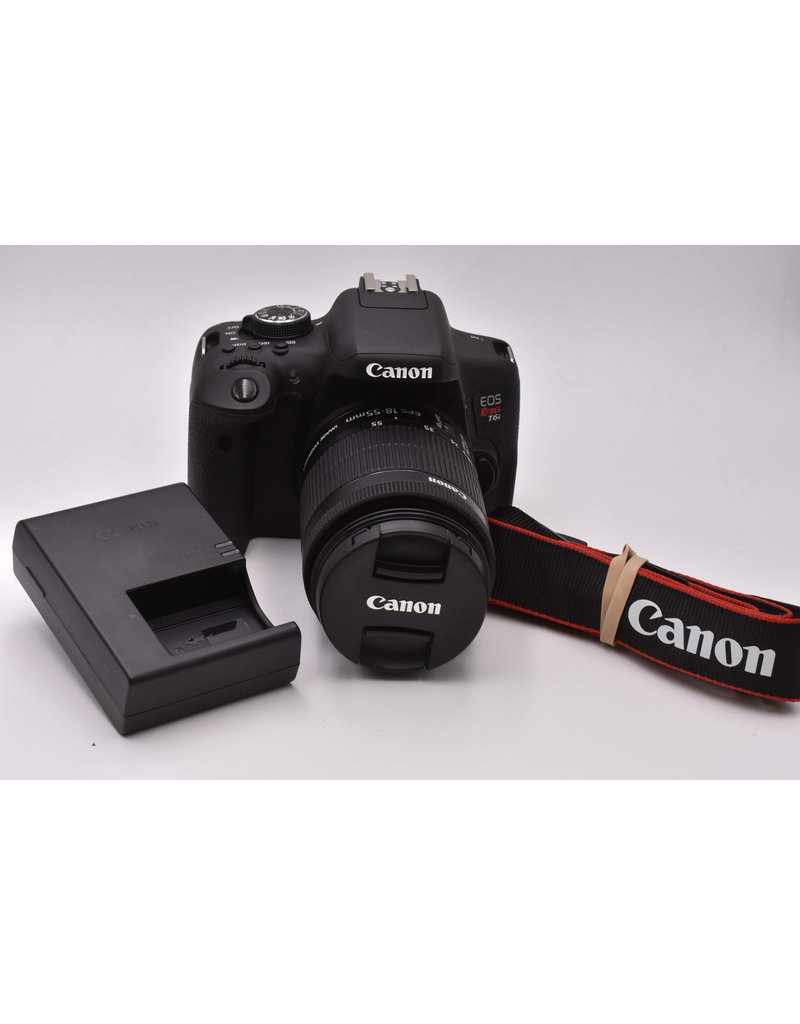 Canon Pre-Owned Canon Rebel T6i With 18-55mm