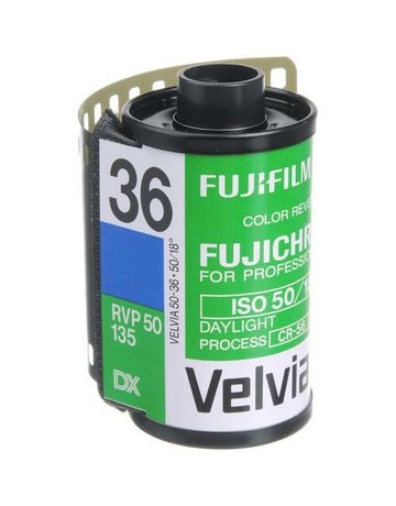 Fujifilm FujiChrome Velvia 50 35mm 36 Exposures