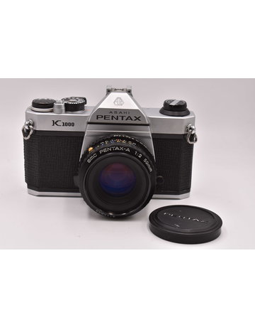 Pre-Owned Pentax K1000 With 50mm F/2 No Meter