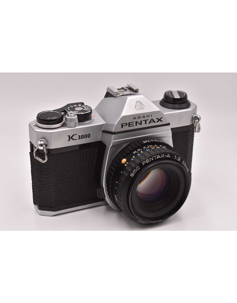 Pre-Owned Pentax K1000 With 50mm F/2 No Meter
