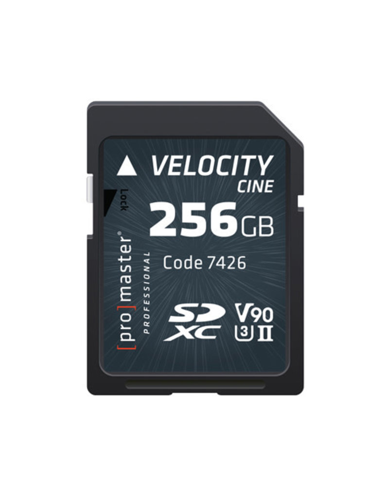 Promaster SDXC 256GB Velocity CINE