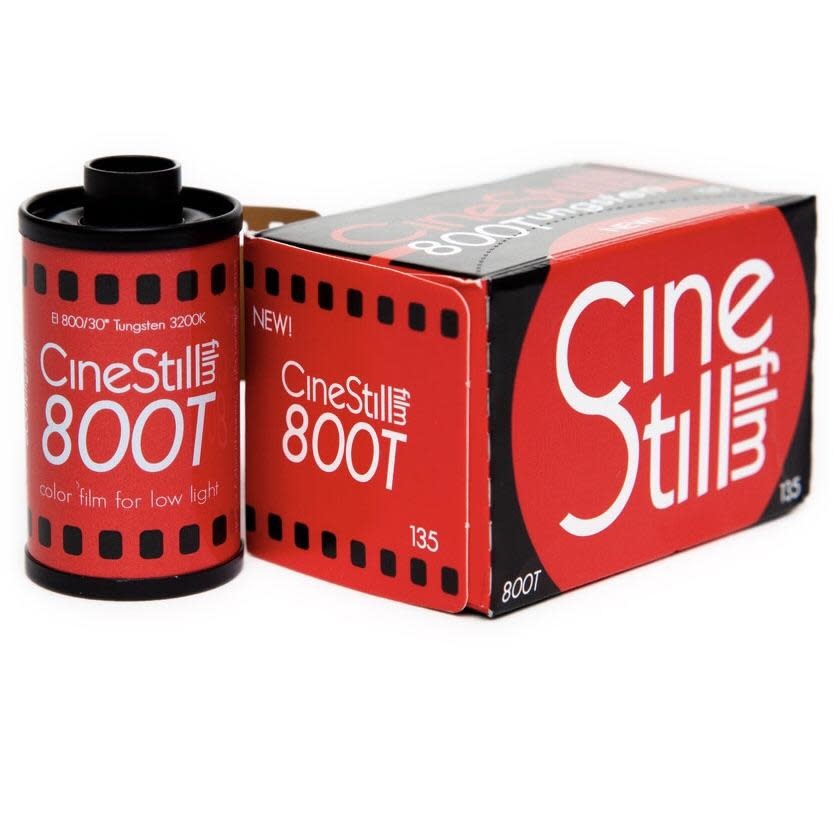 Cinestill 800Tungsten C-41 Color Negative Film (35mm Roll Film, 36