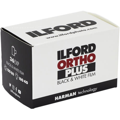Ilford Ortho Plus Black & White Film(35mm 36 Exposures - Tuttle