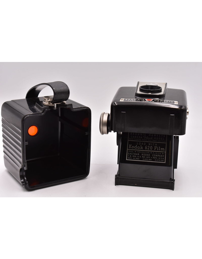 Kodak Pre-Owned Kodak Brownie Hawkeye Camera With One Roll of 620 B&W Film