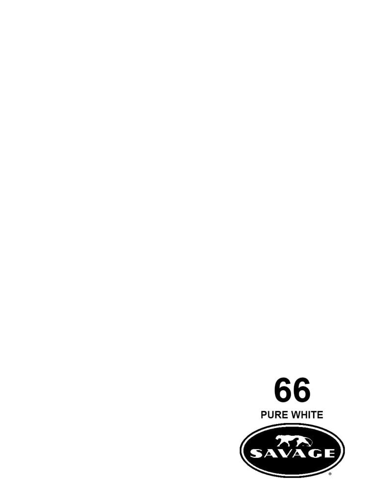 Savage Papel de fondo continuo - #66 blanco puro y #1 super blanco
