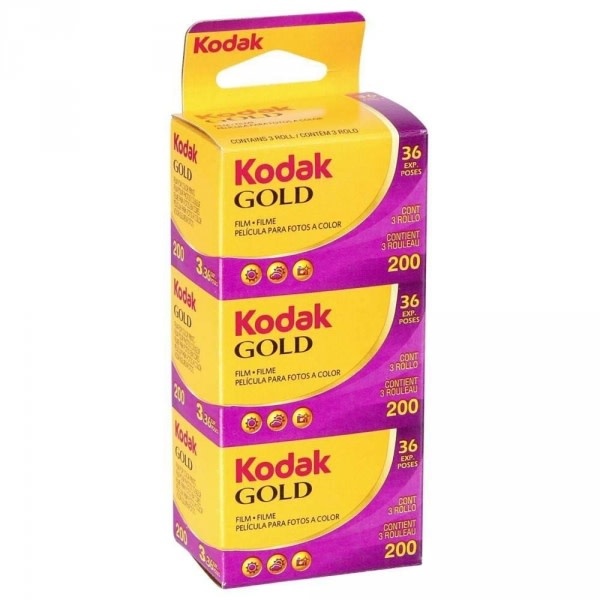 Kodak GOLD 200 新パッケージ 36枚撮 4本 Kodak（コダック） ゴールド 200 36枚撮り 新パッケージ(kodak GOLD