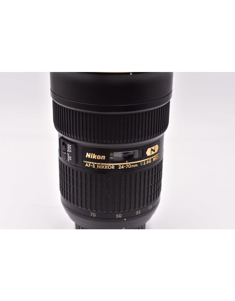 Pre-Owned Nikon AF-S24-70mm F2.8G ED N - Tuttle Cameras