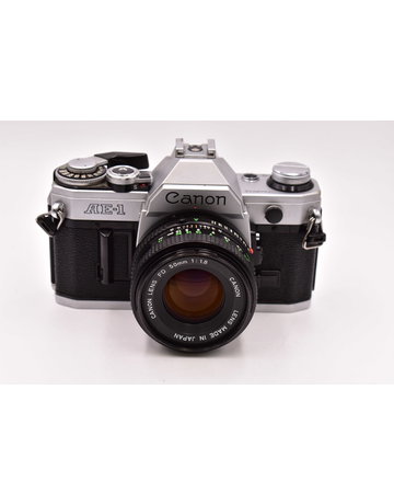 Canon Pre-Owned Canon AE-1 With 50mm F1.8